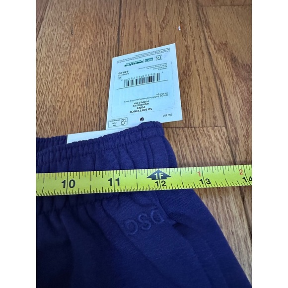 New DSG Women's XS Purple Ink So Soft Cinch Sweatpants Joggers New with Tags - Picture 6 of 10